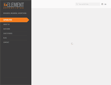 Tablet Screenshot of elementadvertising.com